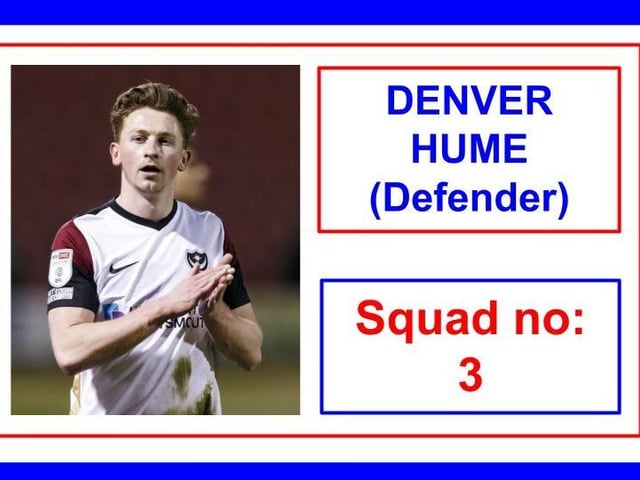 (Replaced by Harvey Laidlaw on 82 minutes): Very encouraging. Put some good crosses in from the left and showed his natural attacking game and pace throughout.