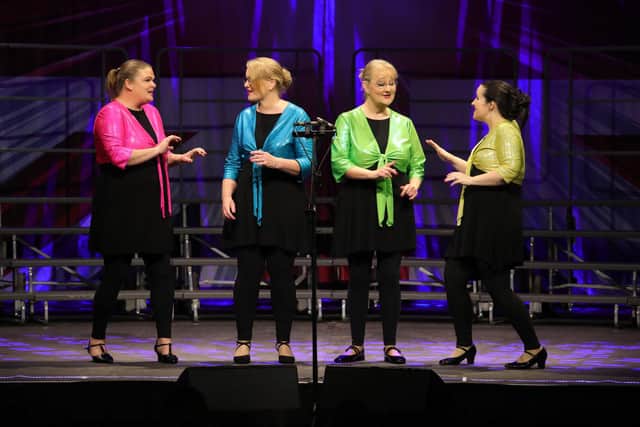 Performing "If you love me"