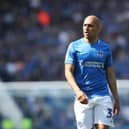 James Vaughan made just two Pompey starts - and 11 appearances overall - after joining in the January 2019 transfer window on loan from Wigan. Picture: Joe Pepler