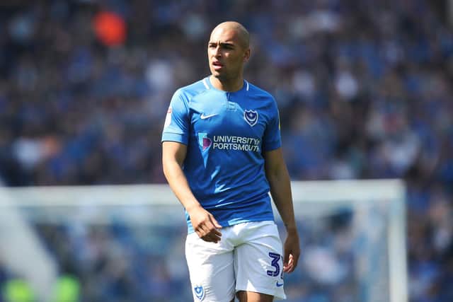 James Vaughan made just two Pompey starts - and 11 appearances overall - after joining in the January 2019 transfer window on loan from Wigan. Picture: Joe Pepler