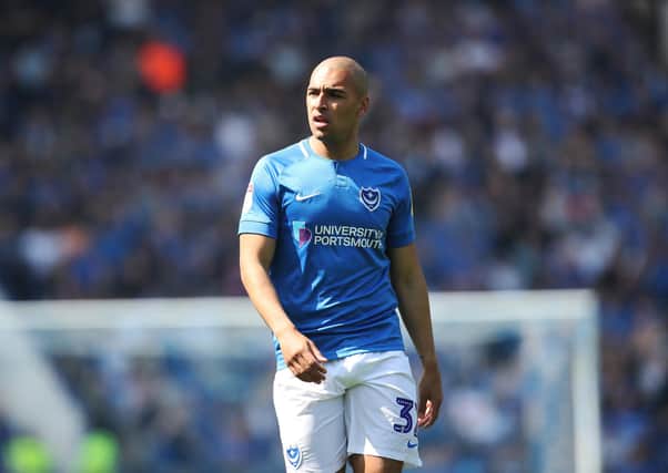 James Vaughan made just two Pompey starts - and 11 appearances overall - after joining in the January 2019 transfer window on loan from Wigan. Picture: Joe Pepler