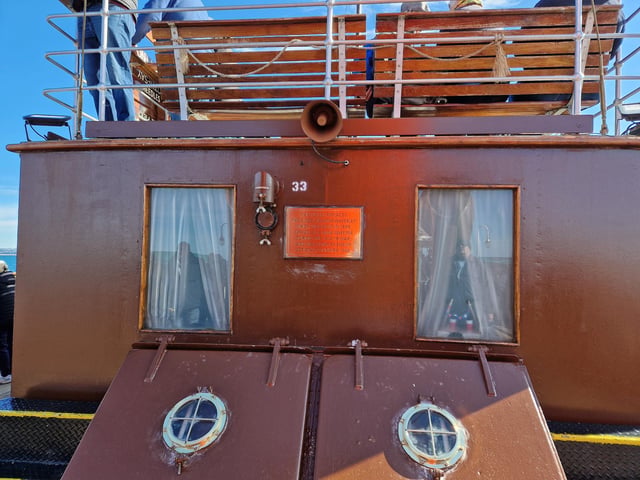 The paddle steamer Waverley sets sail from Shoreham, bound for the Isle of Wight, on September 13, 2024
