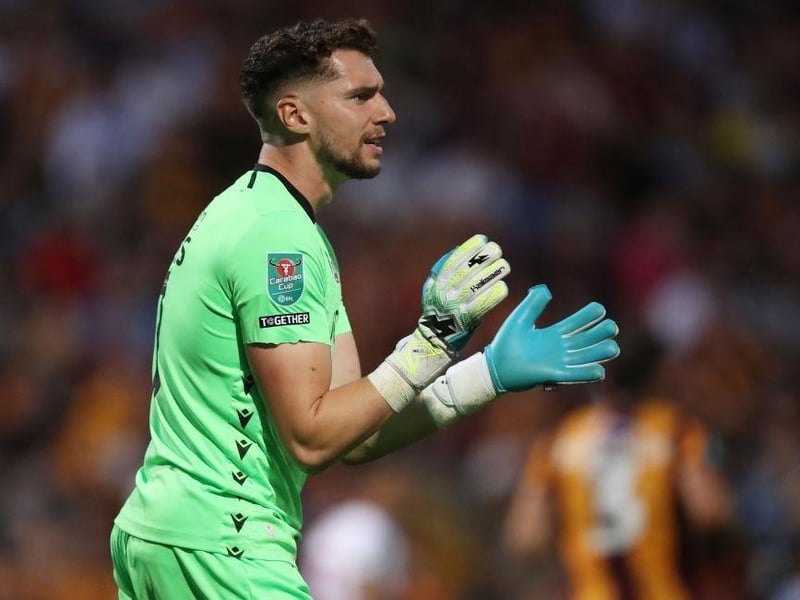 The 25-year-old has picked up plenty of praise for his form this season in a strong campaign to date from Bradford, his 75 per cent reflex save ratio the highest in League Two.