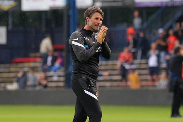 Danny Cowley recognises Pompey need more players - but won't be rushed into recruiting the right calibre. Picture: Nigel Keene/ProSportsImages