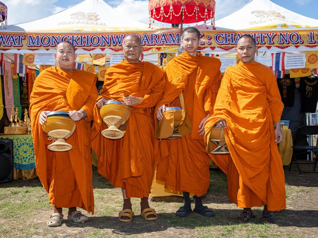 Southsea Common was transformed this weekend into a Thai craft and food extravanganza for the whole family.
Pictured - Wat Mongkhonwararam UK
Photos by Alex Shute