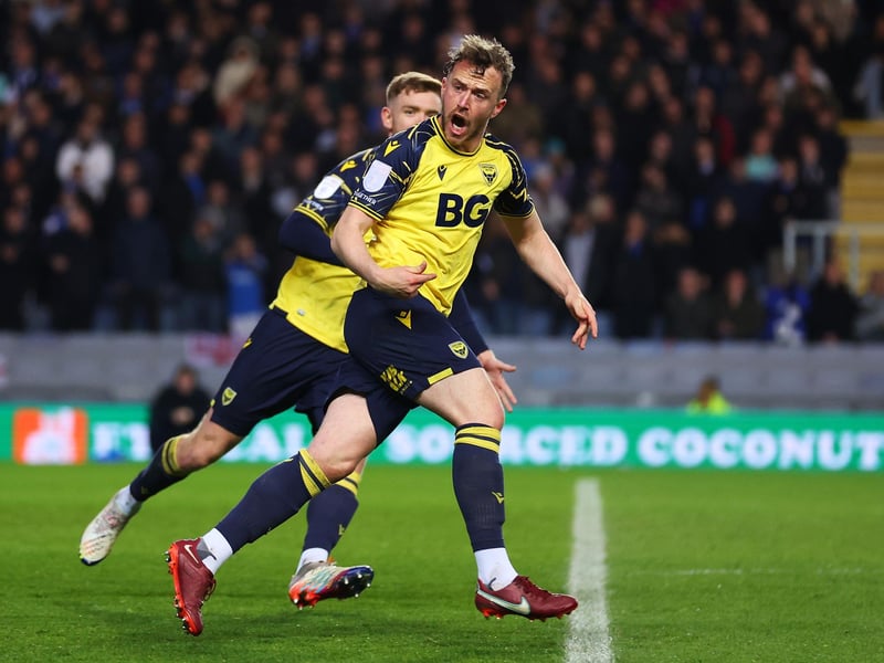 Whoscored.com rating: 8.0.
Comment: According to the Oxford Mail's player ratings, the 28-year-old was 'much improved after last weekend and drove forward well to provide support for the attack' as the U's beat Carlisle 1-0 at the Kassam Stadium.