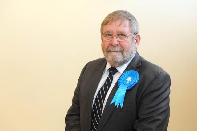 Cllr Graham Burgess insists the 'bickering' among Conservative MPs must come to an end. Picture: Sarah Standing (060522-3527)