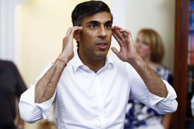 Rishi Sunak. (Photo by Jeff J Mitchell/Getty Images)