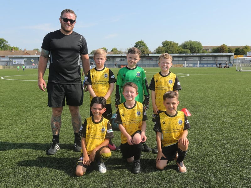 Baffins Milton Under-7s. Picture by Dave Haines