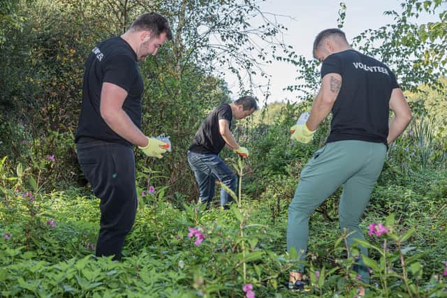 Barratt volunteers spent the day digging, planting, and putting up fencing in Second Chance Children's Charity gardens, in Fareham.