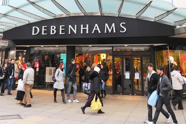 Debenhams in Commercial Road, Portsmouth
