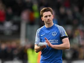 John Mousinho believes Denver Hume may seek a Fratton Park exit this summer. Picture: Graham Hunt/ProSportsImages