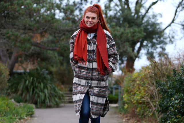 Paralympian gold medallist Lauren Steadman pictured in Southsea
Picture: Chris Moorhouse (jpns 201221-25)