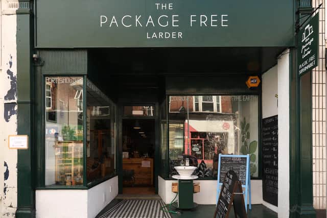The Package Free Larder, Elm Grove, Southsea. 
Picture: Chris Moorhouse    (050820-44)