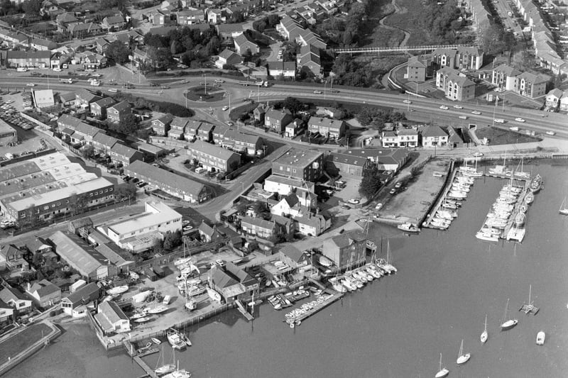 Eye in The Sky Series - A32 Fareham, October 1989. The News PP3148