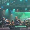 Bournemouth Symphony Orchestra play the film music of John Williams and Hans Zimmer in Guildhall Square, Portsmouth on July 17, 2026, one of The Guildhall Trust's Summer Concerts. Picture: Chris Broom