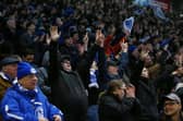 Pompey fans  inside Fratton Park. Picture: Joe Pepler
