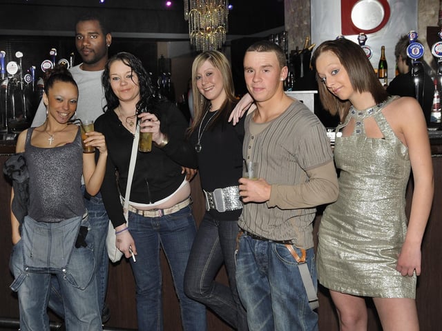 Is this you having a good time at Bar Bluu nightclub in Clarendon Road, Southsea?