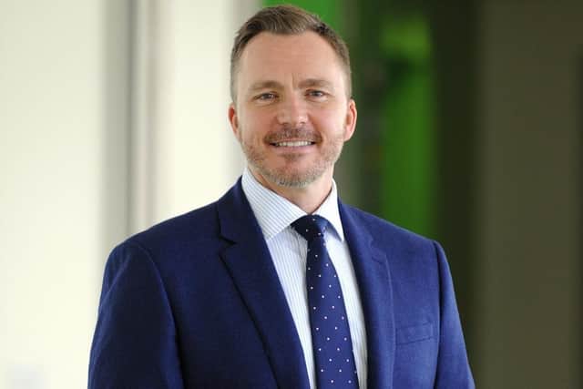 Mark Cubbon, chief executive, at Portsmouth Hospitals University NHS Trust who is leaving the trust for a national role with the NHS. Picture: Malcolm Wells.