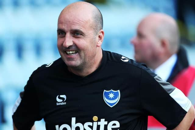 Former Pompey boss Paul Cook. Picture: Joe Pepler