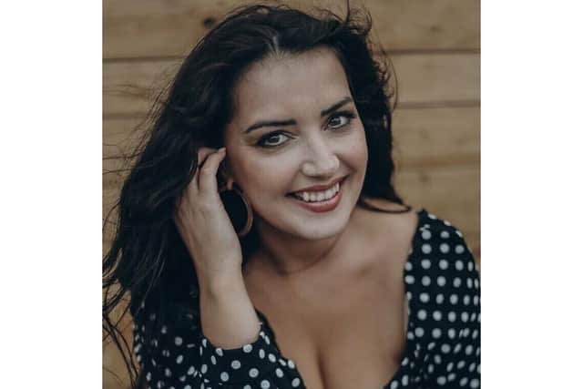 Singer Hannah Reem, 37, from Waterlooville