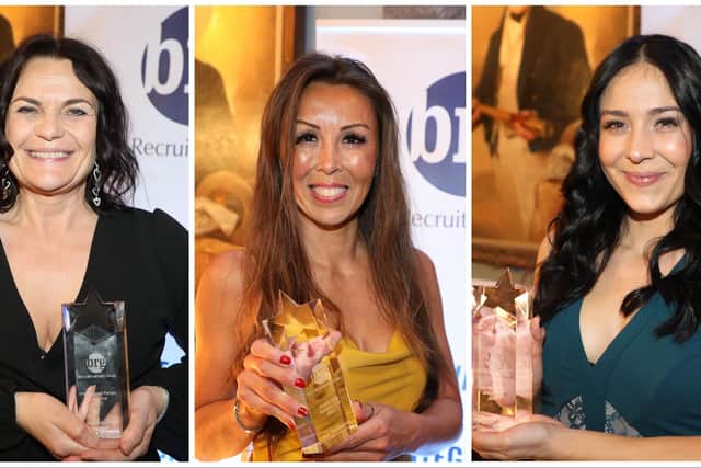 From left - Anna-Lise Twigger, Jennie Hallsworth and Nicola Lubbe