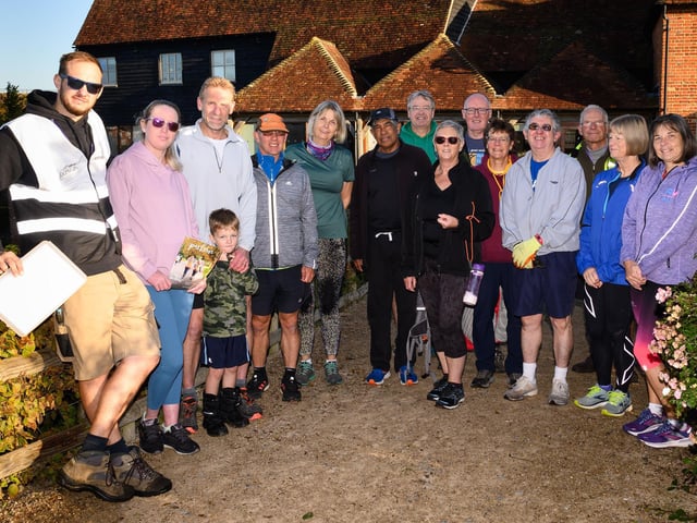 Fareham parkrun volunteers. Picture: Keith Woodland