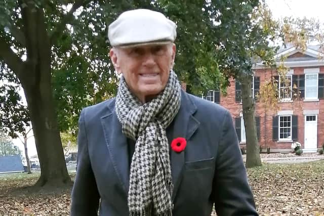 Edmund Abrook, now 86, at home in Canada.