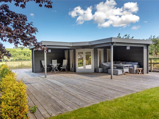 Also included in the price tag is a modern summer house, a coach house, an office that was a former bothy and 25 acres of grounds