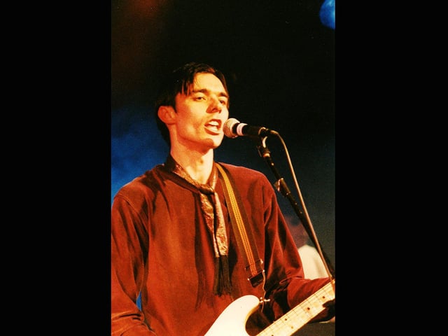 Portsmouth singer/songwriter Dave Jones in May 1996, with his band Screeeper.Picture: Paul Windsor 