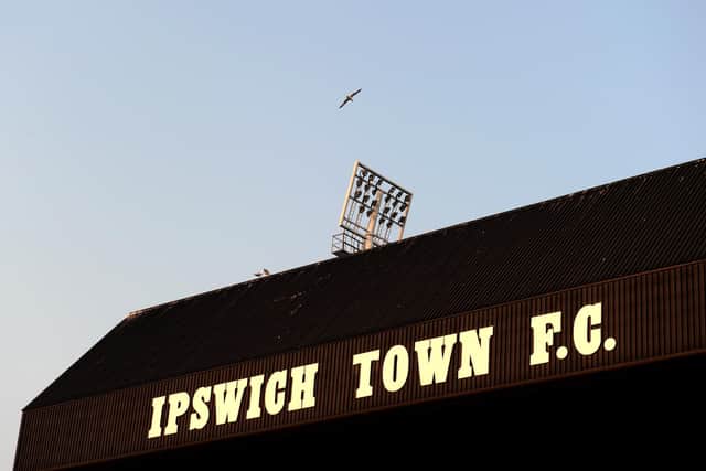 Ipswich Town's Portman Road home.