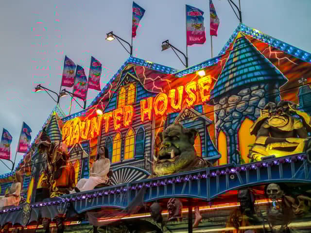 Haunted House rides were less traumatising when Steve was young. Picture by Shutterstock