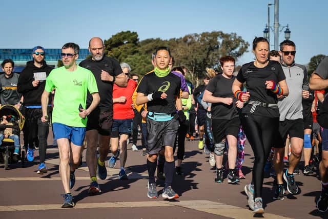 Southsea parkrun. Picture by Paul Collins