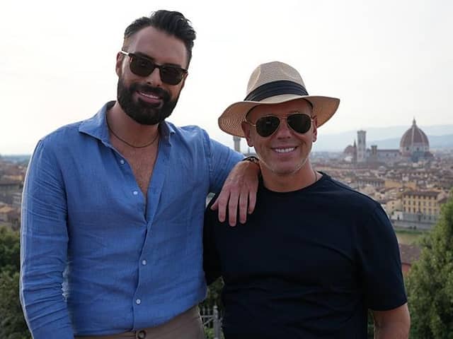 Rylan Clark and Rob Rinder were in Florence this week, part of the pair's new BBC2 series Rob and Rylan's Grand Tour (PIcture: BBC/Rex TV/Zinc Media/Lana Salah)