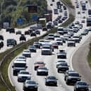 Disruption continues on the M3 this evening. Picture: Andrew Matthews/PA Wire