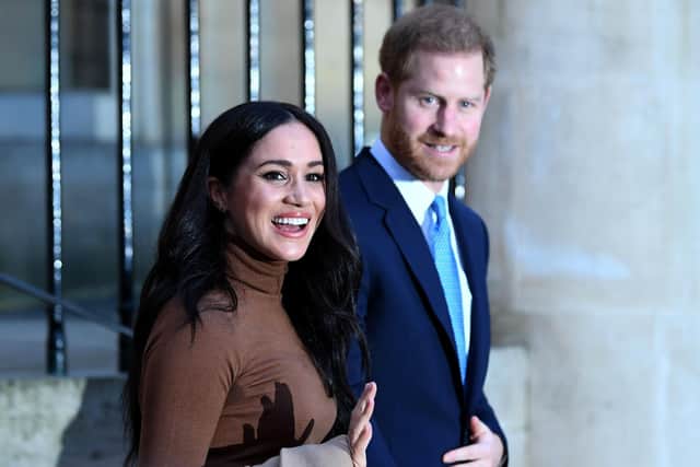 Prince Harry, Duke of Sussex and Meghan, Duchess of Sussex Photo: Daniel Leal-Olivas WPA Pool/Getty Images