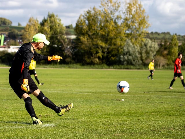 Freehouse B (yellow) v Fairfields. Picture by Alex Shute