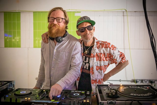 Charlie and Boogie Trix were among the many DJs who provided tunes during the festival. Picture: Mike Cooter (280523)