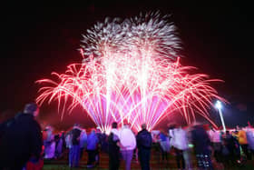 HMS Sultan Bonfire and Fireworks display