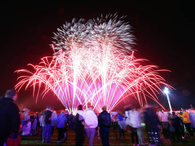 HMS Sultan Bonfire and Fireworks display