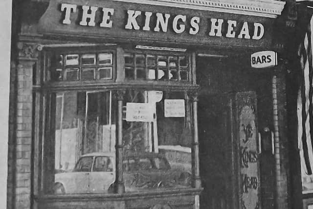 Frontage of the popular century-old King's Head pub in Marmion Road, Southsea.