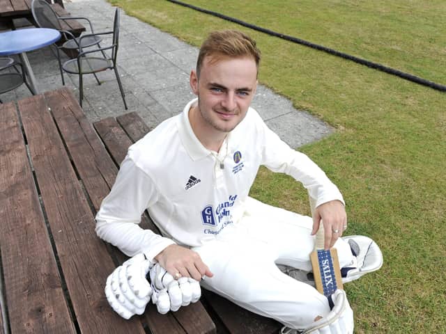 Henry Glanfield took three wickets in the last over to give Hambledon a dramatic win against Hook 2nds that took them to the top of the Southern Premier League Division 2 table.