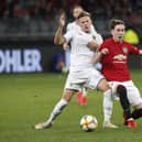 Leeds midfielder and rumoured Pompey target Mateusz Bogusz. Pic: Theron Kirkman/Sportimage