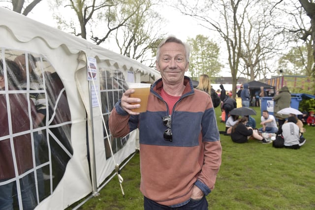 Ian Mills, 63, from Portsmouth has been coming to the May Fayre for 30 years and uses it as an opportunity to catch up with old friends.

Picture: Sarah Standing