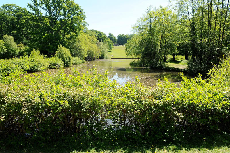 The lake at Staunton Country Park in Havant taken by Sarah Standing