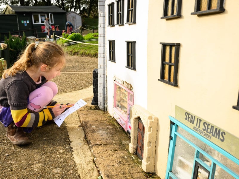 Pictured is: Adele, 6 toys to complete the quiz at Southsea Model VillagePicture: Keith Woodland (100221-27)