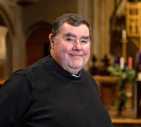 The Ven Bob White, vicar, St Mary's Church, Fratton