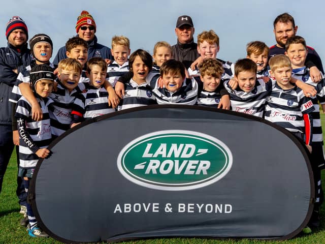 Havant RFC youngsters at the Premiership Rugby Cup festival at London Irish