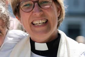 The Rev Emma Racklyeft, vicar, All Saints Church, Denmead