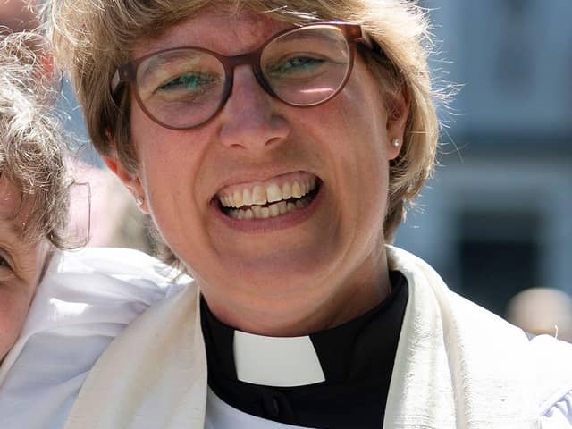 The Rev Emma Racklyeft, vicar, All Saints Church, Denmead